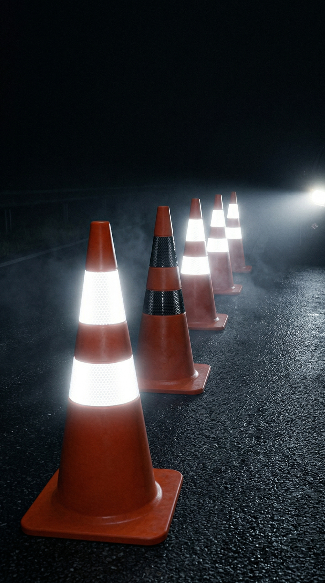 Cones sinalizadores e acessórios